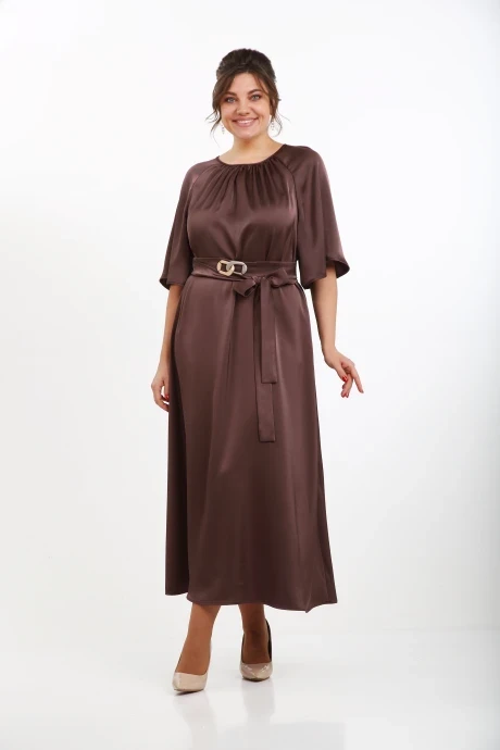 Платье Rishelie 975 шоколад #1
