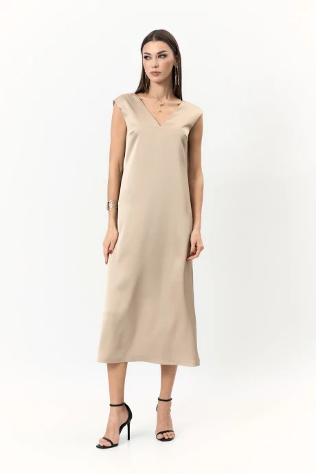 Платье ANIDEN 710-1 бежевый #1