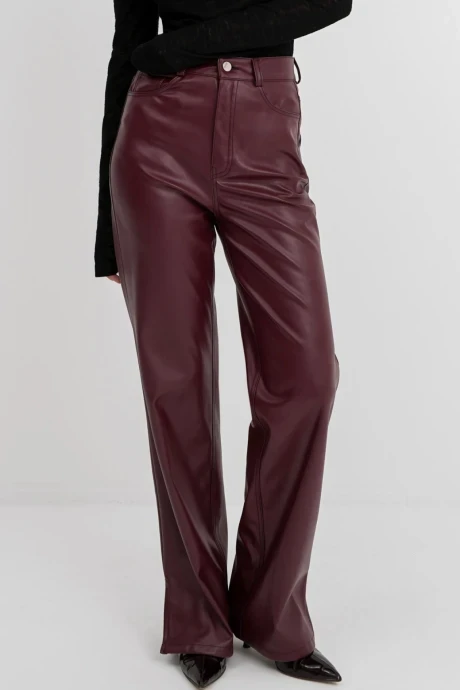 Брюки PiRS 5746 марсала #1