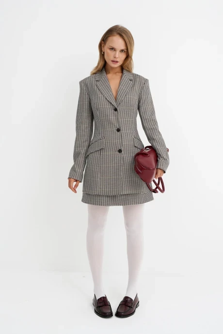 Юбочный костюм PiRS 5751 бежевый двойка #1