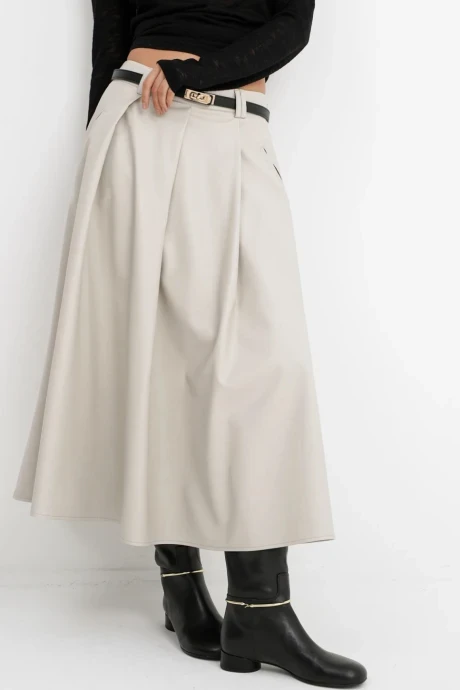 Юбка PiRS 5767 Серо-бежевый #1