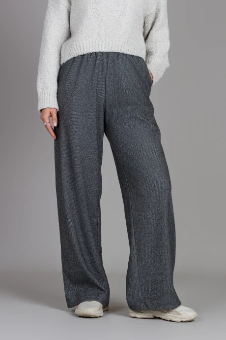 Брюки Mirolia 1233 тёмно-серая диагональ #1