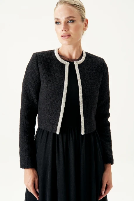 Вечерний твидовый жакет ЮРС 24-502-1 #1