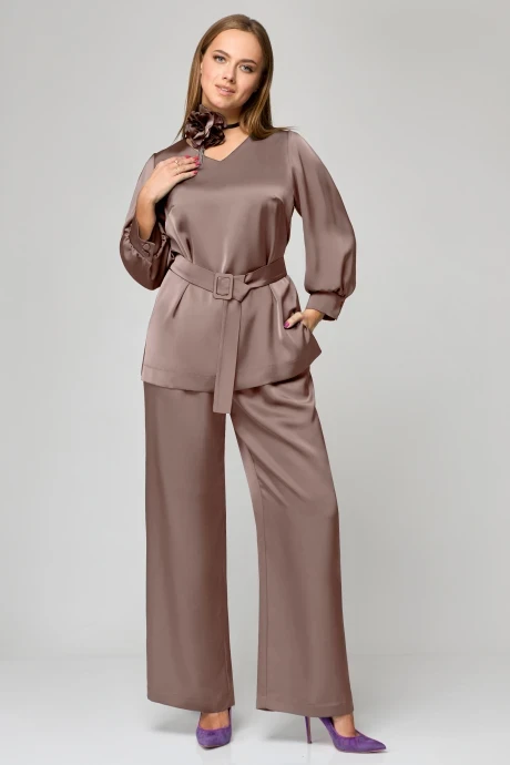 Брючный костюм Мишель Стиль 1160.1 капучино двойка #1