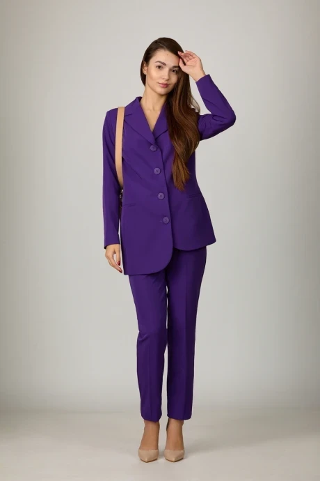 Брючный костюм Rosheli 967/2 фиолетовый двойка #1