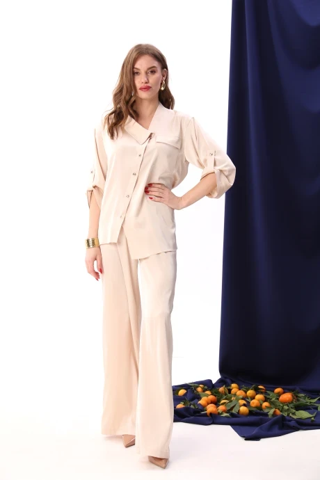 Брюки NikVa 705-5 крем-брюле #1