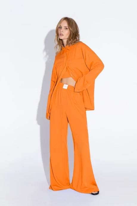 Брючный костюм PiRS 4614 двойка оранжевый #1