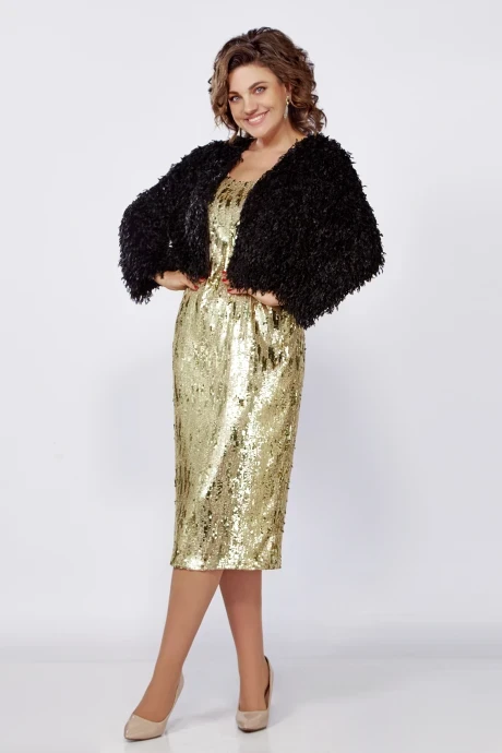 Костюм с платьем Mira Fashion 5497-4 #1