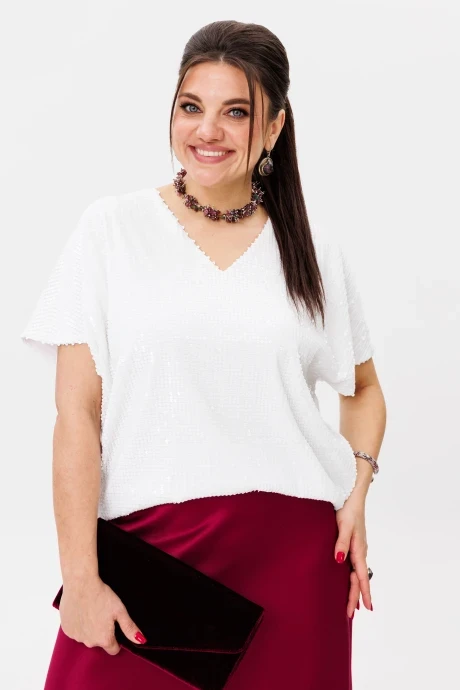 Блузка Anelli 1522 мартини #1