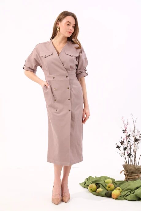 Платье NikVa 362-9 песок #1