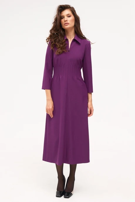 Платье *Распродажа KaVaRi 1089.1 баклажан #1