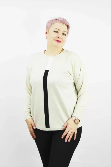 Джемпер (кофта) Полесье С1286-22 2С5269-Д43 170,176 кокосовое_молоко #1