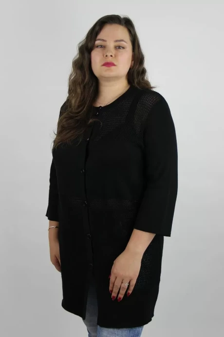 Жакет (пиджак) Полесье С2985-199С0374-Д43 Черный антрацит (рост 158, 164) #1