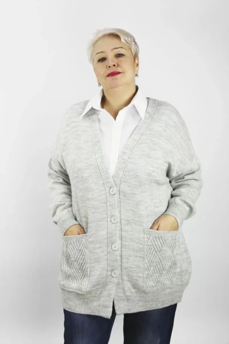 Жакет (пиджак) Полесье С2669-222С8749-Д43 грэй (рост 158, 164) #1