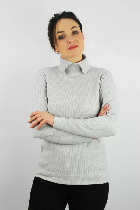 Водолазка Полесье С3716-23 3С3016-Д43 170,176 св.серый_меланж #1