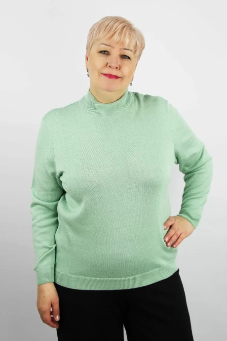 Джемпер (кофта) Полесье С3632-211С1230-Д43 Зеленая камея (рост 170,176) #1