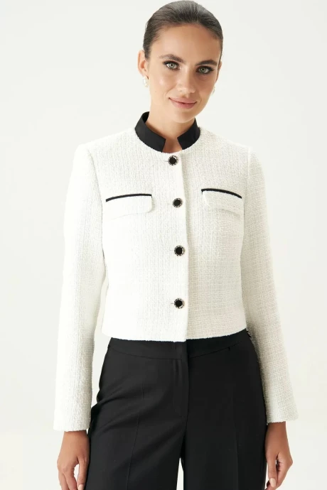 Вечерний твидовый жакет ЮРС 25-526-1 #1