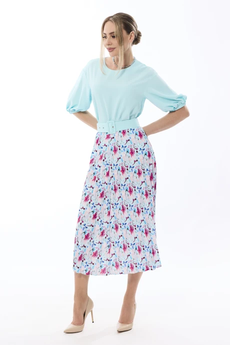 Юбочный костюм Golden Valley 6688 бирюза двойка #1