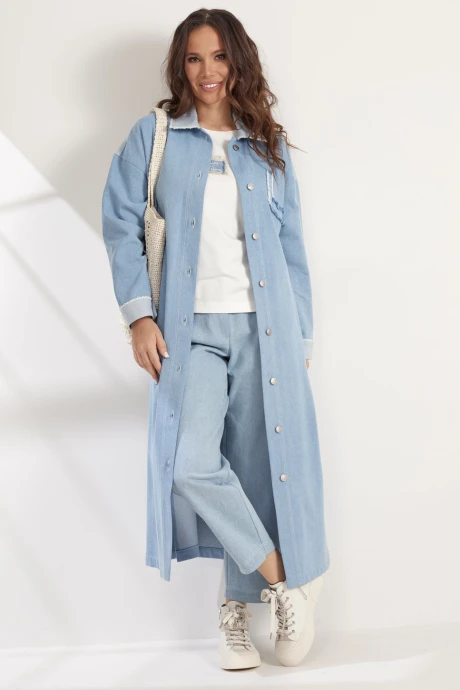 Джинсовый плащ Магия Моды 2538 #1