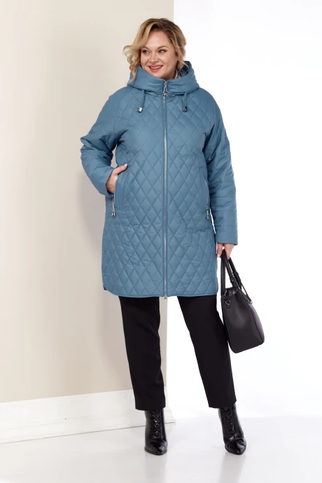 Стеганая куртка Shetti 2179 небесный #1