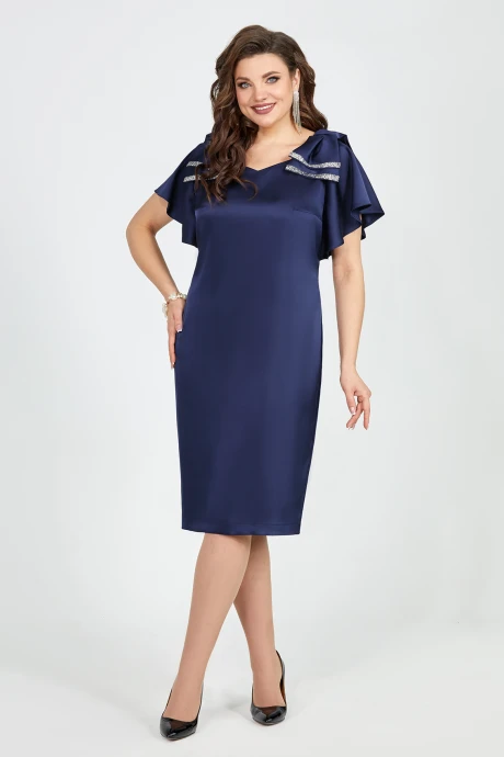 Платье Mira Fashion 5518 синий #1