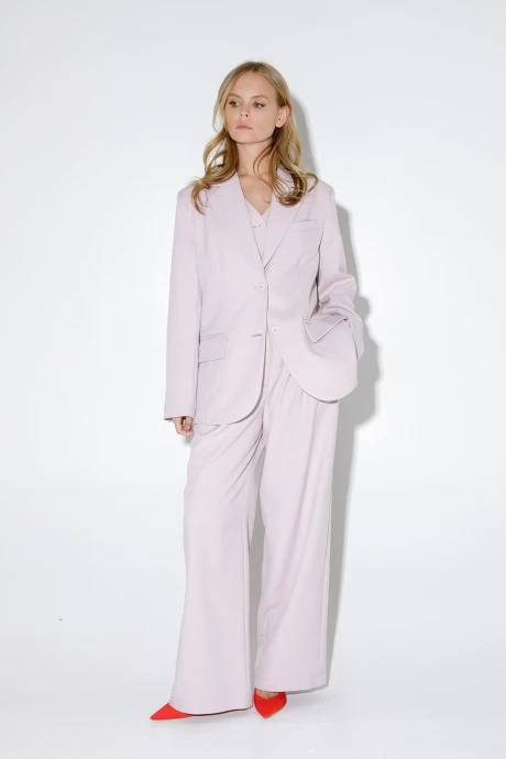 Брючный костюм PiRS 5305 Розовый двойка #1