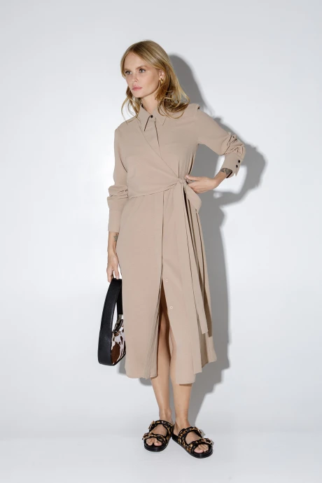 Платье PiRS 5164 Бежевый #1