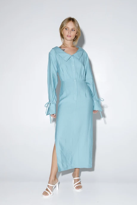 Платье PiRS 5230 бирюзовый #1