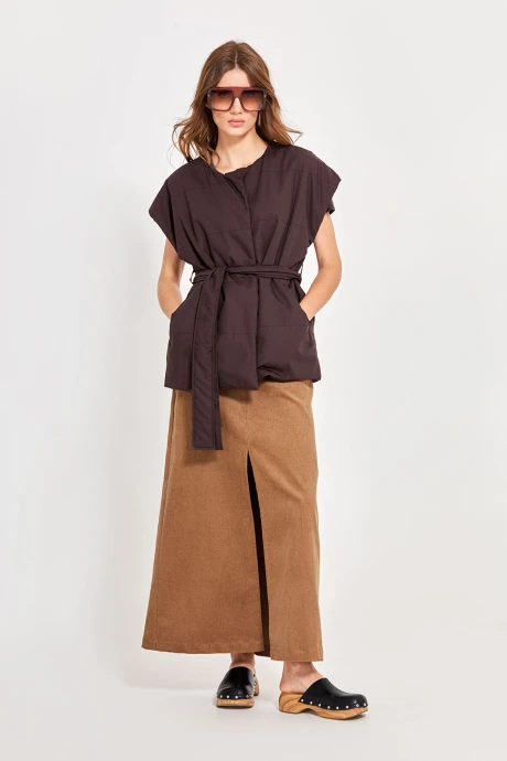 Жилетка RIVOLI 8086 шоколад #1