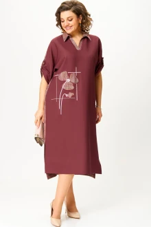 Платье Michel Chic 2134/1 брусничный