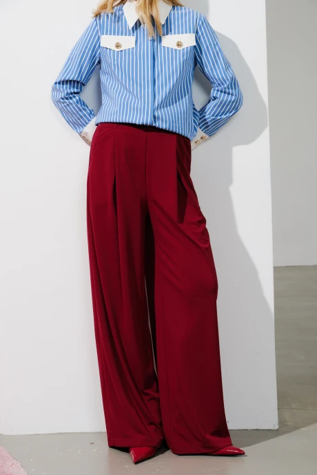 Брюки Lokka 1616 бордо #1