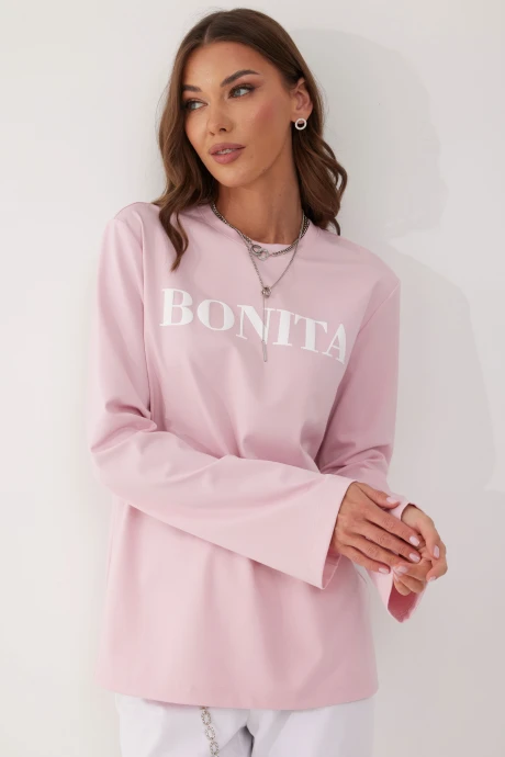 Джемпер (кофта) Люше 4058 розовый #1