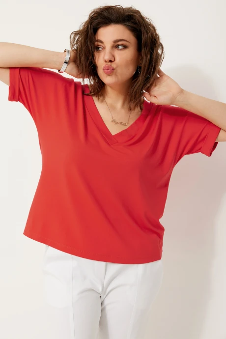 Футболка BegiModa 4120 коралл #1