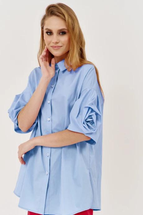 Рубашка FLAIM 1160.02 голубой #1