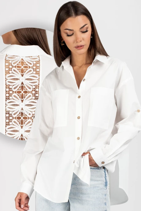 Блузка VIZAVI 723 молочный #1