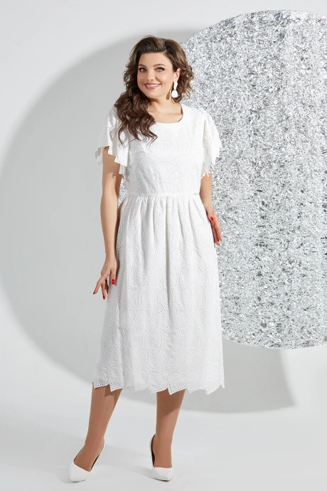 Платье Mira Fashion 5402-6 белый #1