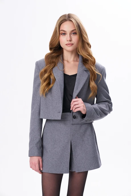 Костюм с шортами KaVaRi 8044.1 Серый #1