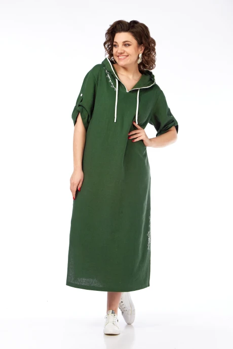 Платье Diamant 2047 зелень #1