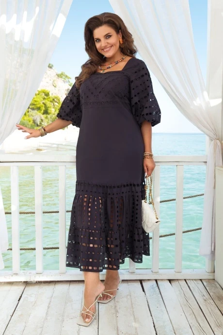 Платье *Распродажа Vittoria Queen 20763/1 т.синий #1