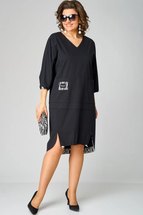 Платье EVA GRANT 7200А принт_зебра #1