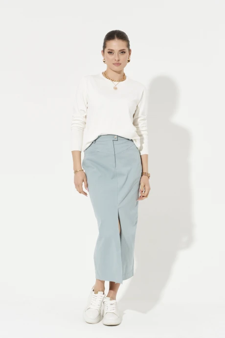 Юбка KETTY 72653 Серо-голубой #1