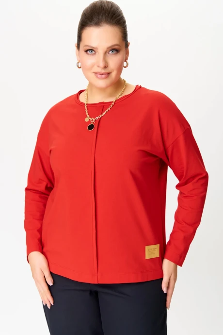 Джемпер (кофта) Bliss 8069 красный #1