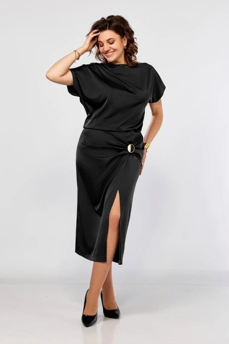 Платье Ольга Стиль 902 черный #1