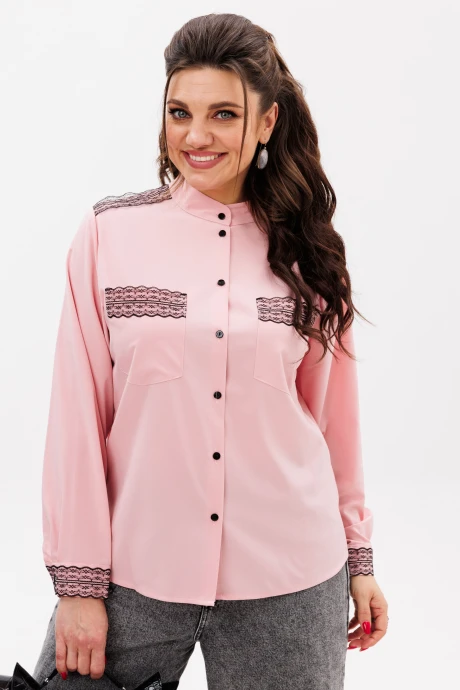 Блузка Anelli 1250 клубничный крем #1