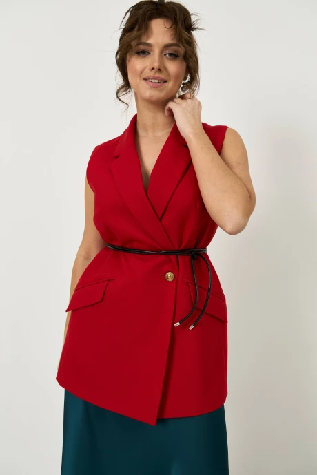 Жилетка AVORD V3159 красный #1