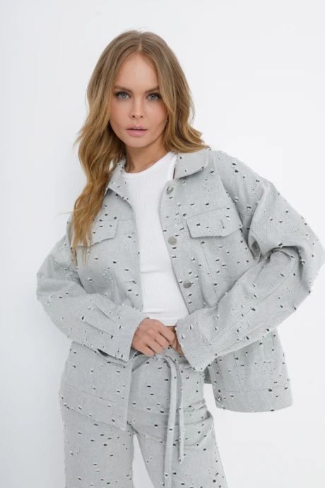 Куртка PiRS 5849 серый #1