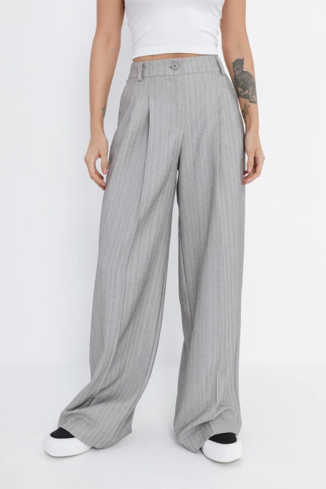 Брюки PiRS 5856 серо-бежевый #1