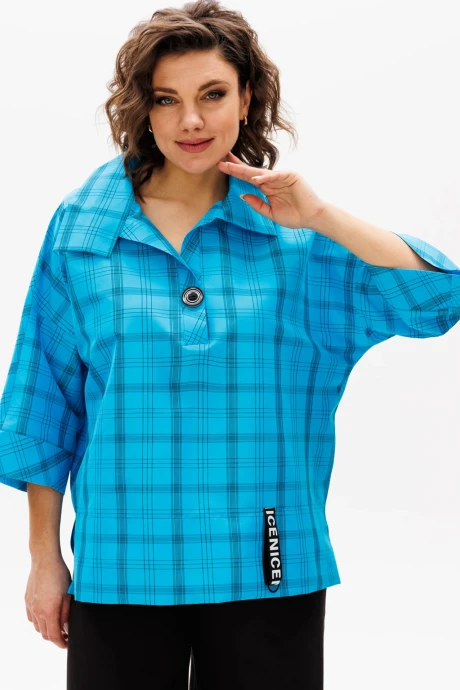 Блузка Michel Chic 788 лазурь #1