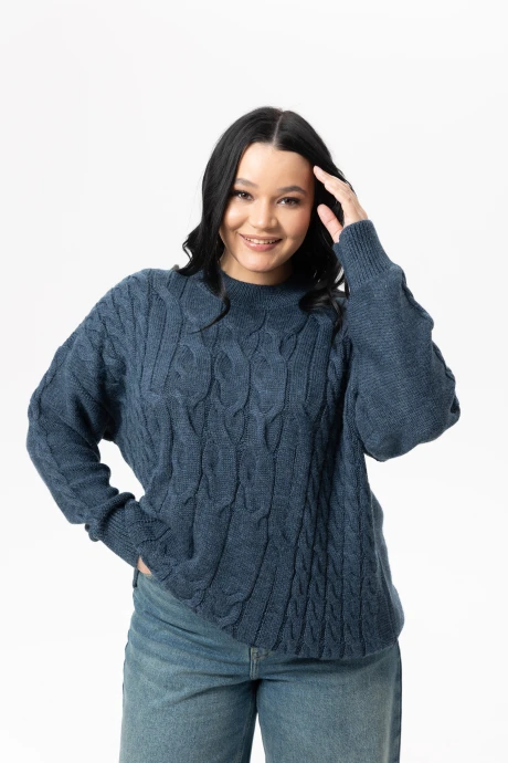 Джемпер (кофта) Romgil РВ0185-ШЕ5 Индиго #1