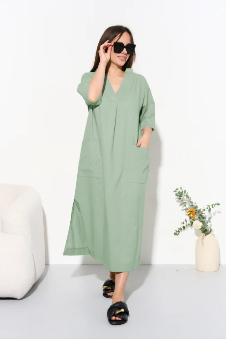 Платье Anastasia 1002.1 олива #1